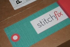 Stitch Fix Box arrives