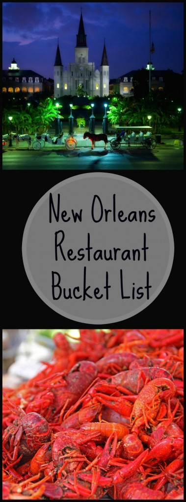 New Orleans Restaurant Bucket List