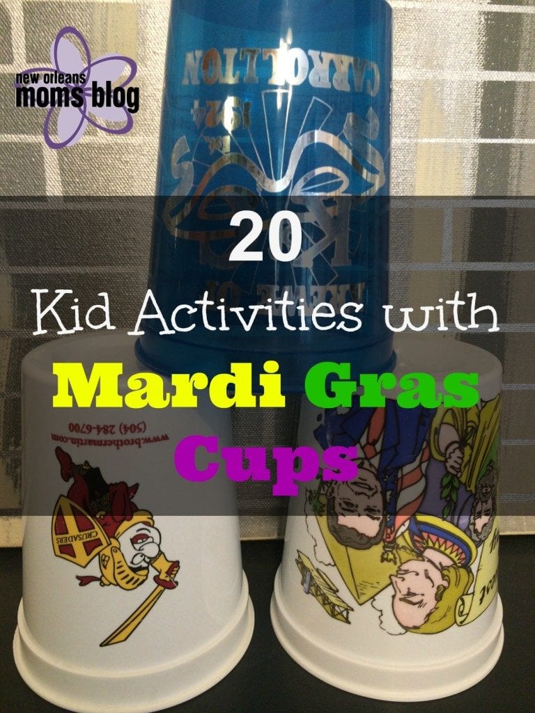 mardi gras cups