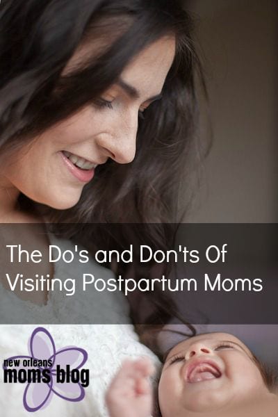 150719 The Dos and Donts of visiting Postpartum Moms