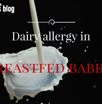 Dairy Allergy in Breastfed Babies