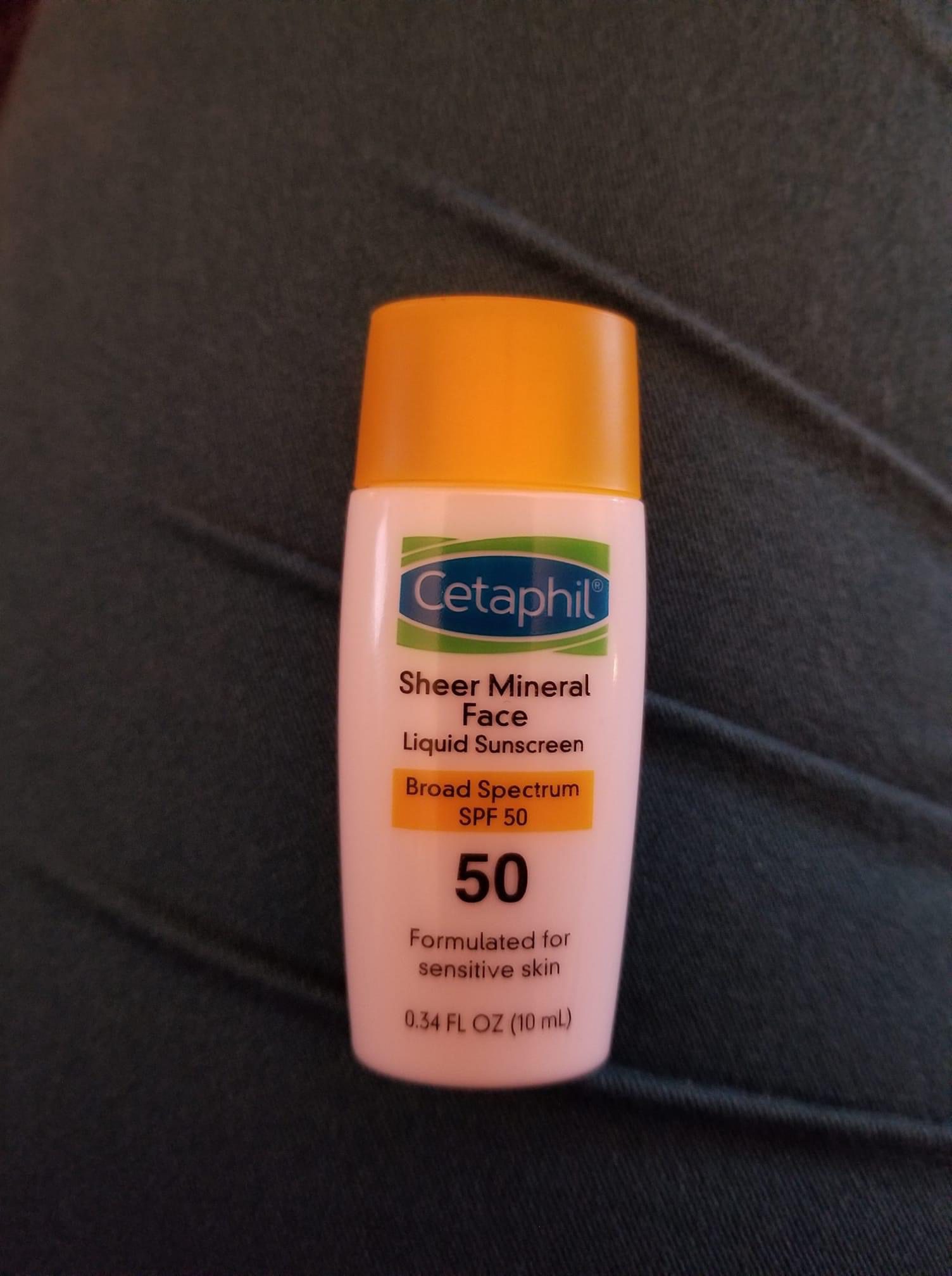 Cetaphil Sheer Mineral Face Sunscreen