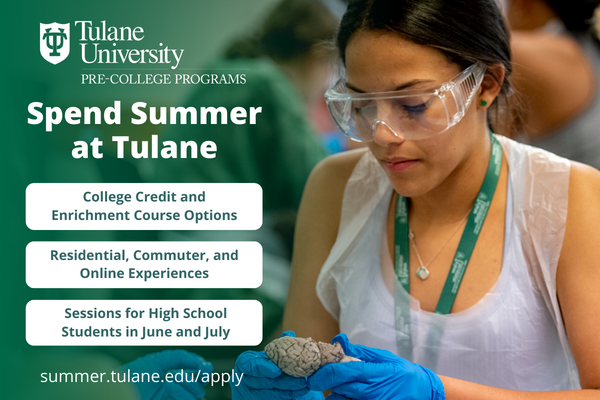Tulane College Summer Program
