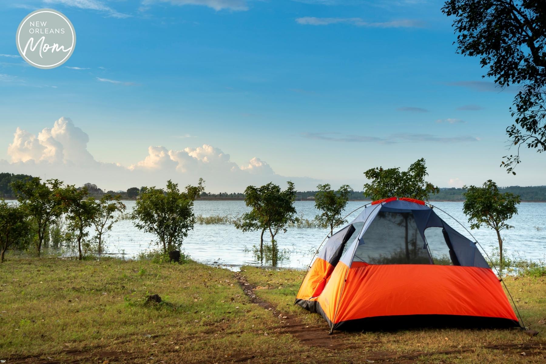 the best places to go camping in Mississippi