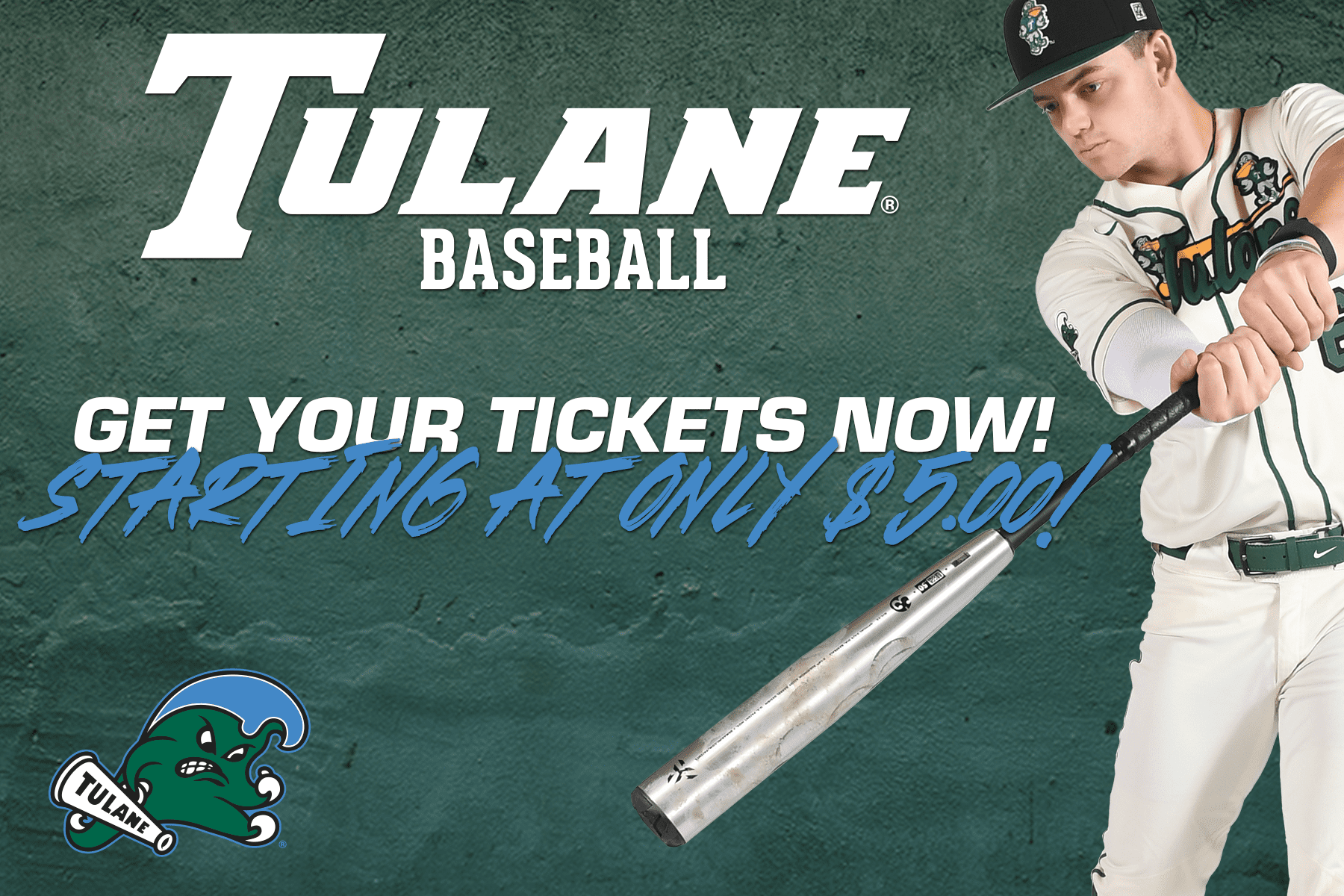 Why You Need Tickets to Go See Tulane Green Wave Baseball