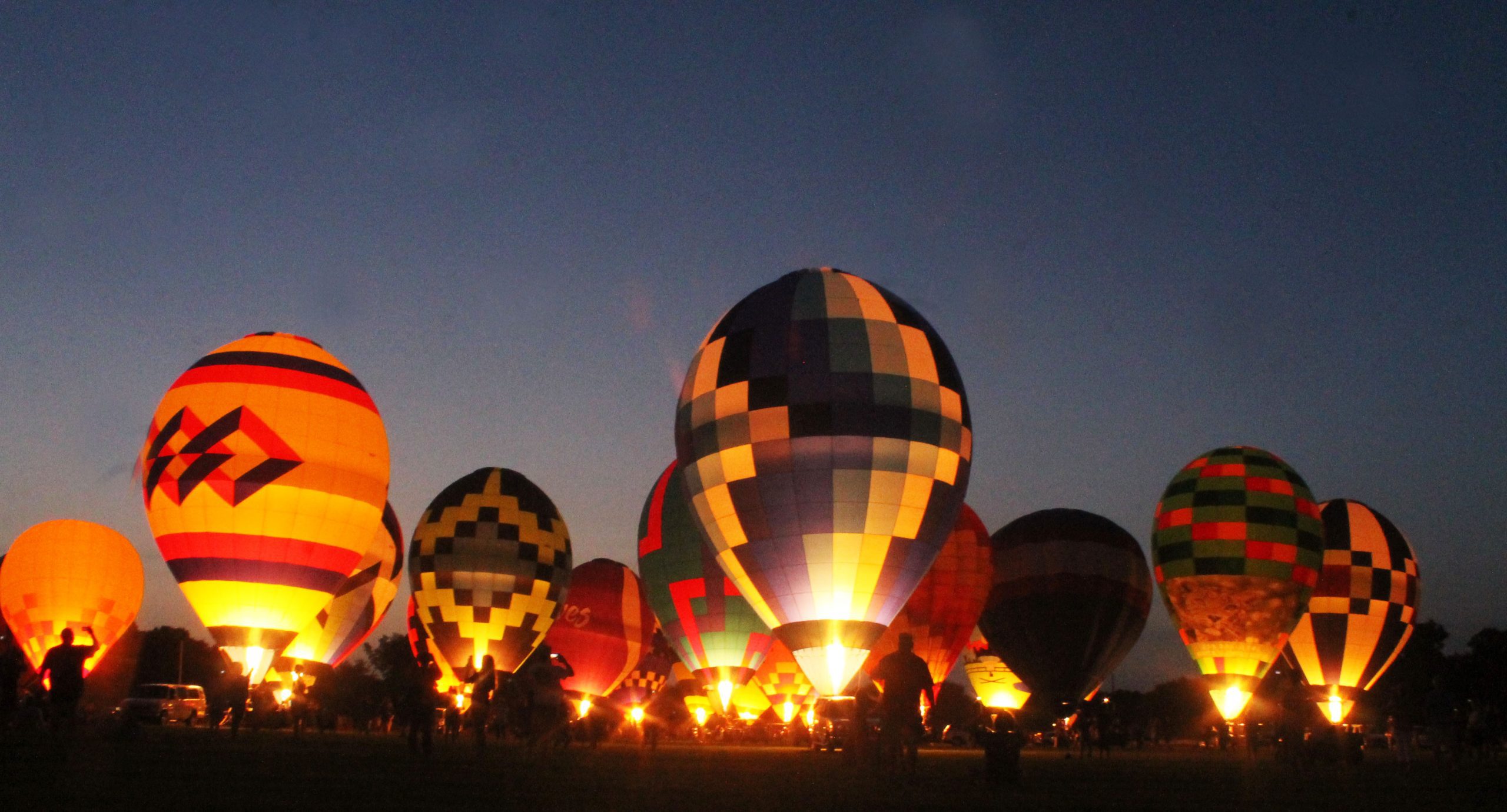 Hot air balloon festival in Shreveport