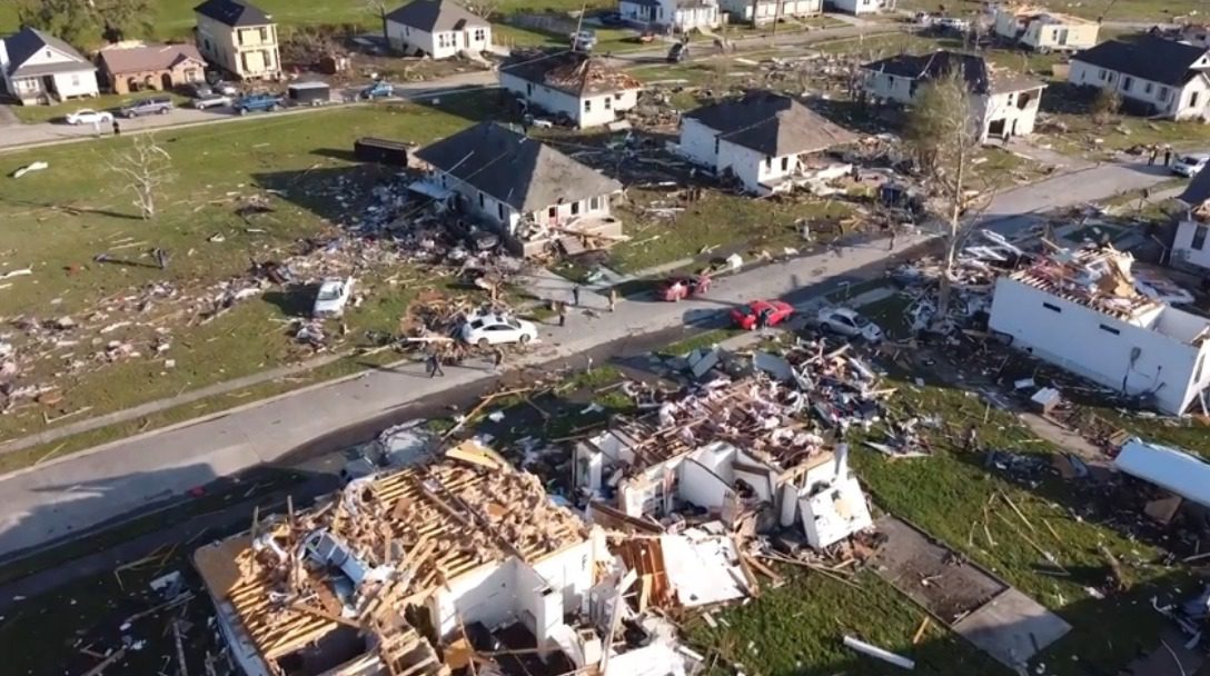 tornado victims New Orleans