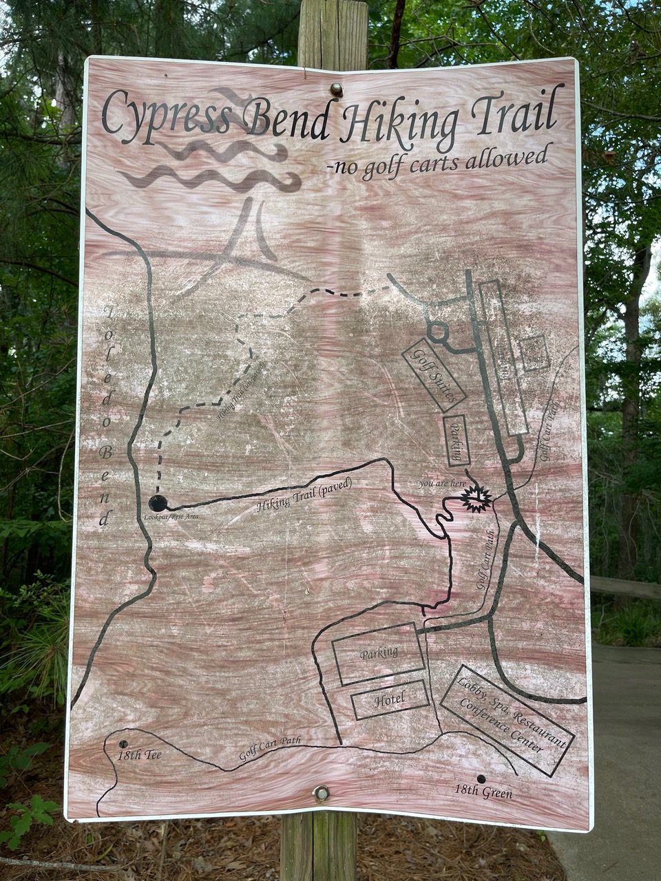 Cypress Bend Hiking Trail
