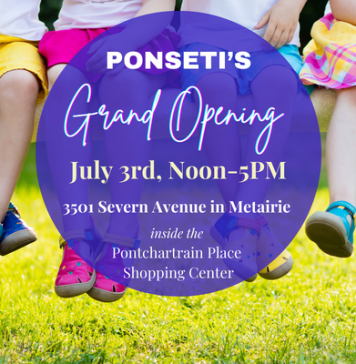 Ponseti's to Re-Open in New Location in Metairie