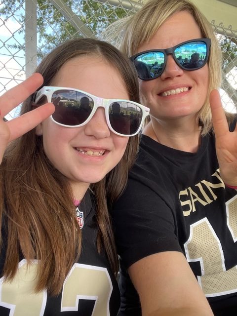 Enjoy Saints training camp on a hot August day