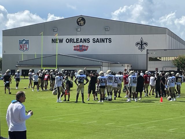 Saints Training Camp Practice Report 8/2/2023