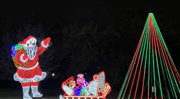 best Christmas light displays in New Orleans