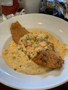 Fish and grits