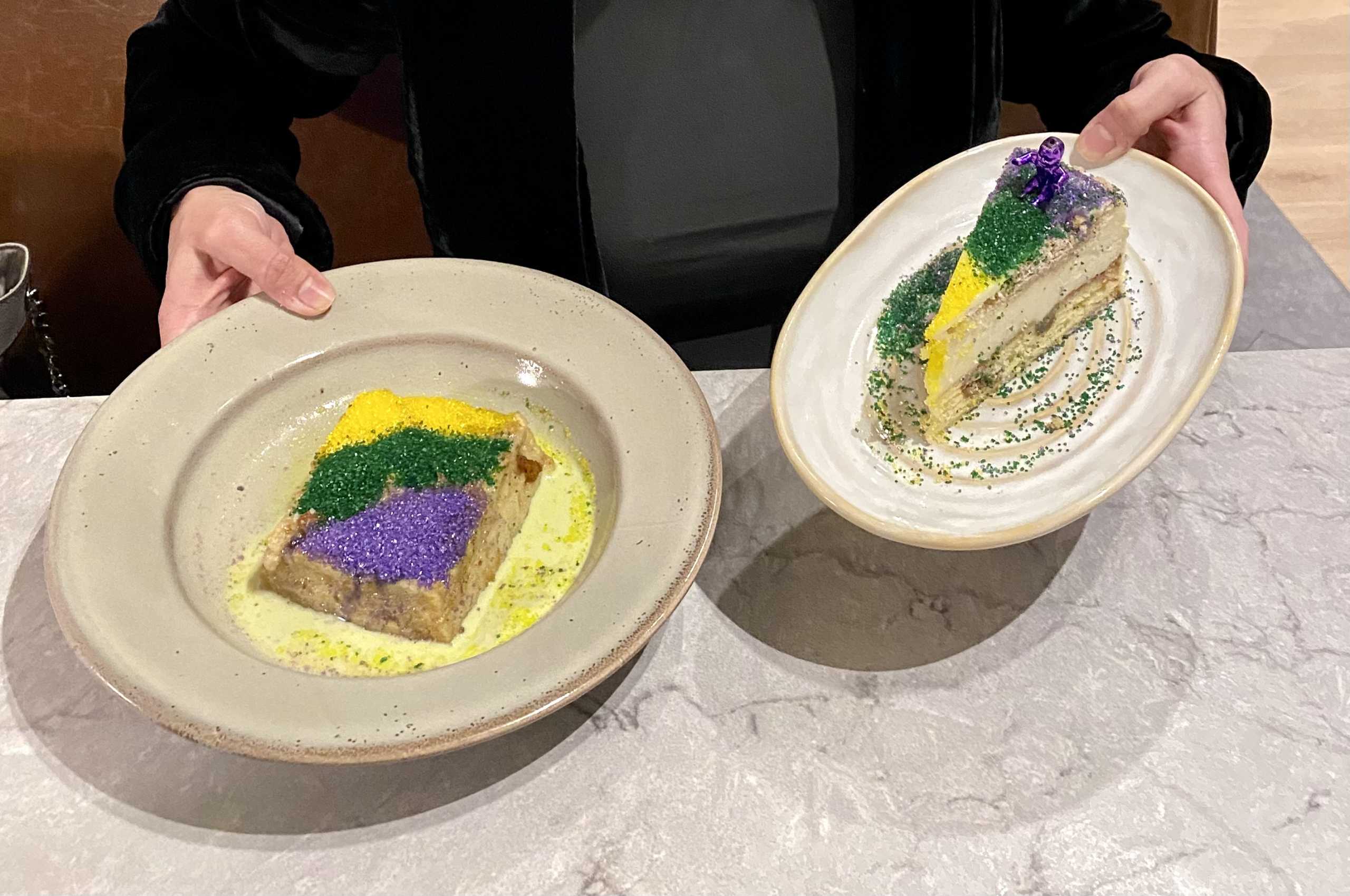 King Cake Desserts at Copeland's in Covington 