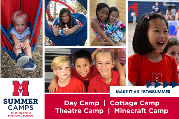 Plan Your Summer with St. Martin’s Episcopal School’s Summer Camps