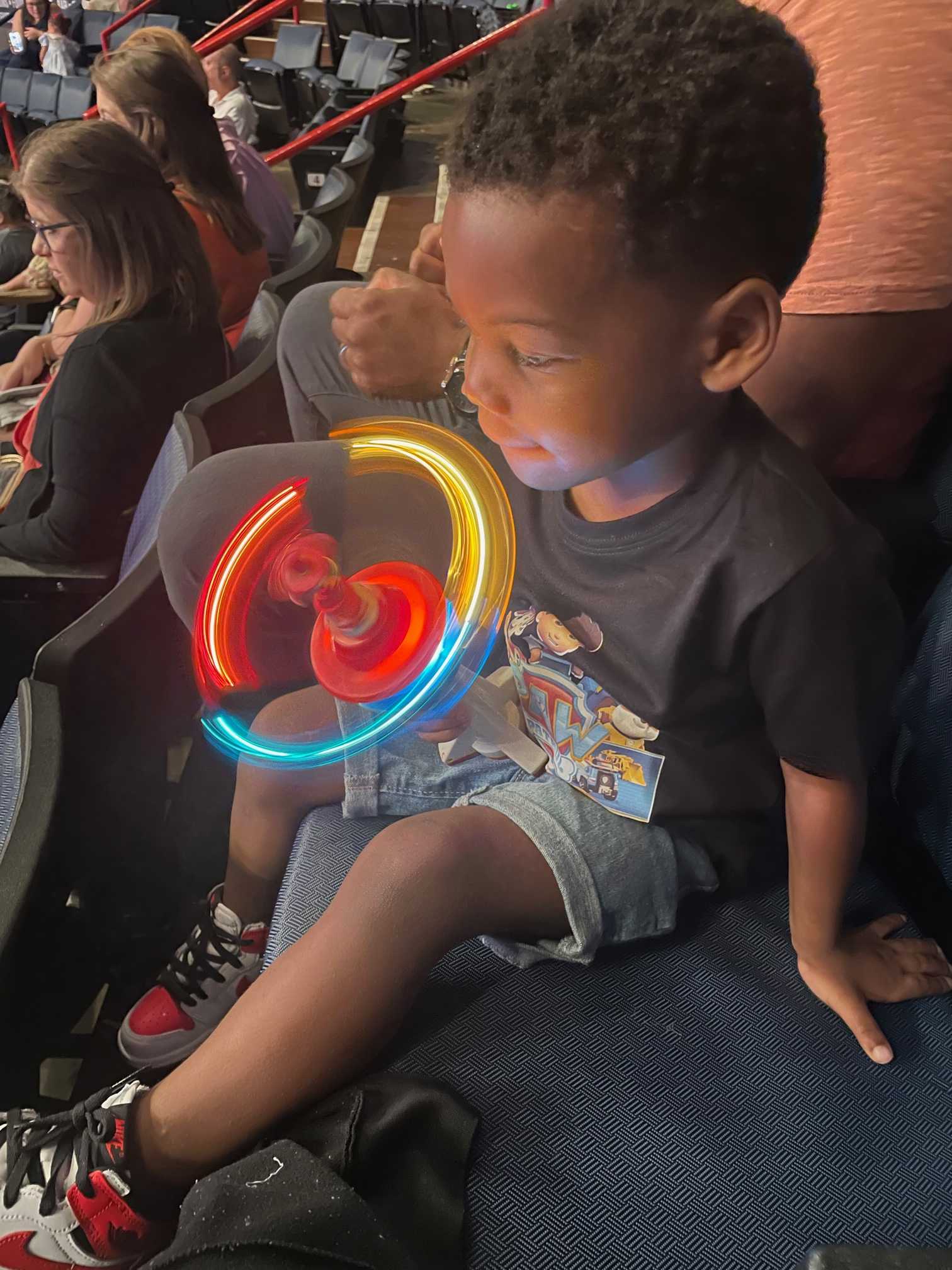 Kids love the light up souvenirs at the live shows!