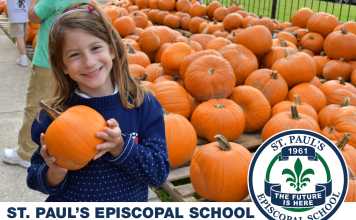 St. Paul's Episcopal School Pumpkin Patch in Lakeview