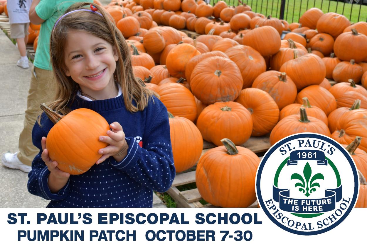 St. Paul's Episcopal School Pumpkin Patch in Lakeview