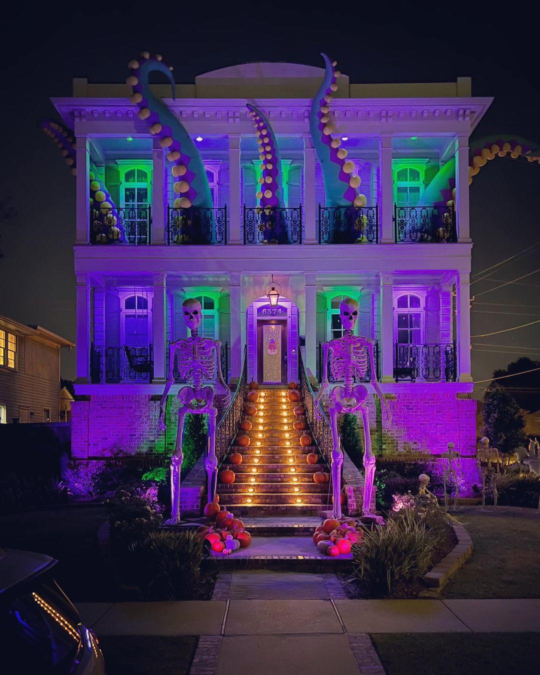 best Halloween decorations in New Orleans