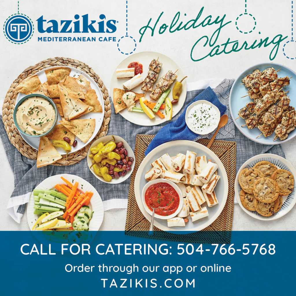 holiday catering NOLA