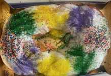 After Christmas in New Orleans - King Cake!