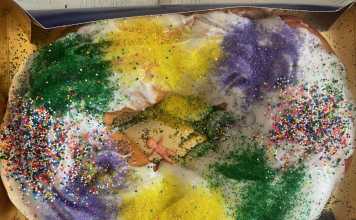 After Christmas in New Orleans - King Cake!