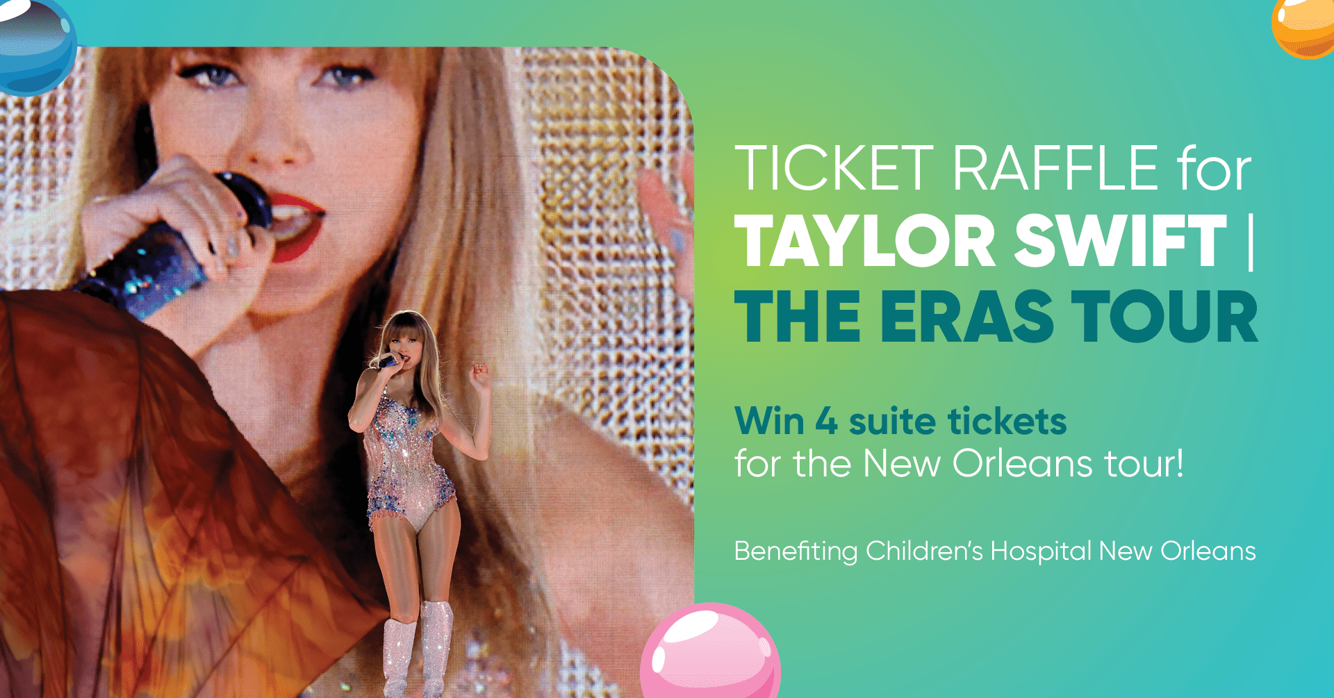 Enter to win tickets to see Taylor Swift 
