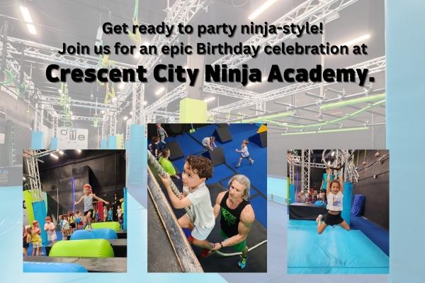 Ninja Academy Birthday Party New Orleans