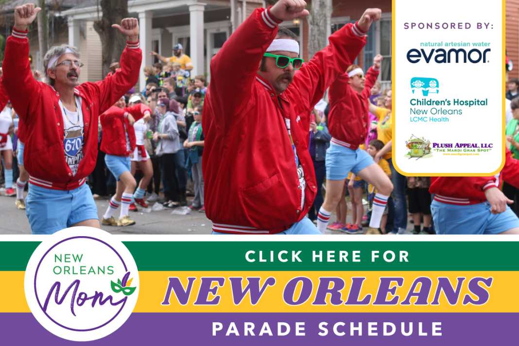 New Orleans Mardi Gras Parade Schedule