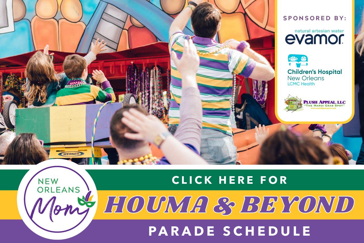 Houma and Outlying Area Mardi Gras Parade Schedule