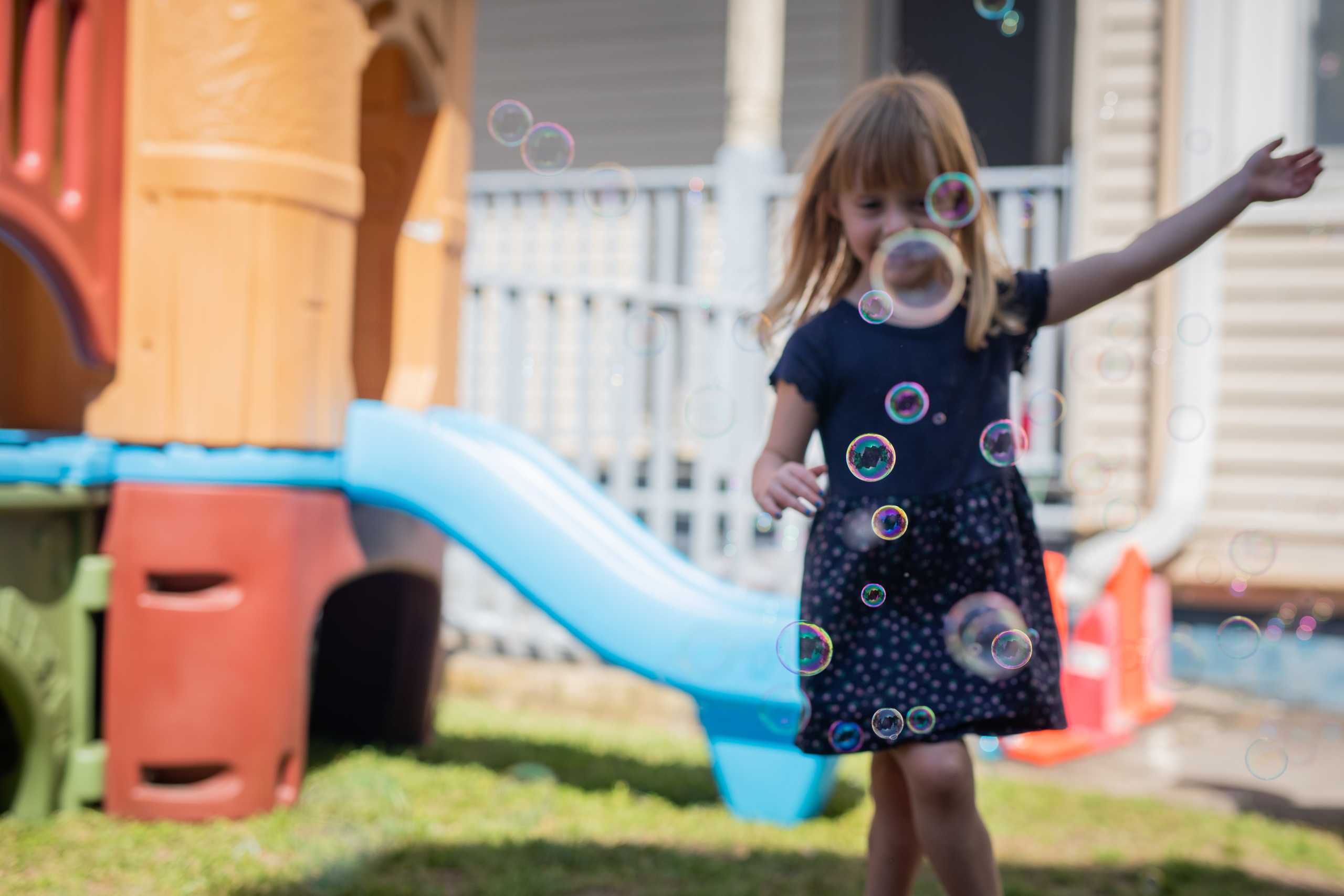 Bubbles at Toddler Town 