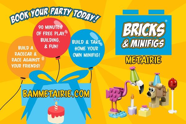 Lego Birthday parties New Orleans
